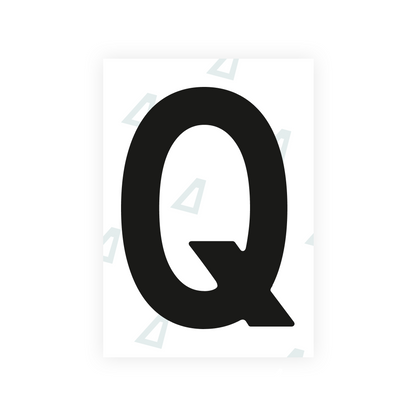Alite Nanofilm for Netherlands license plates - Symbol "Q"