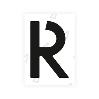 Alite Nanofilm for Netherlands license plates - Symbol "R"