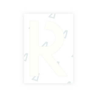 オランダのナンバープレート用 Alite ナノフィルム - シンボル「R」