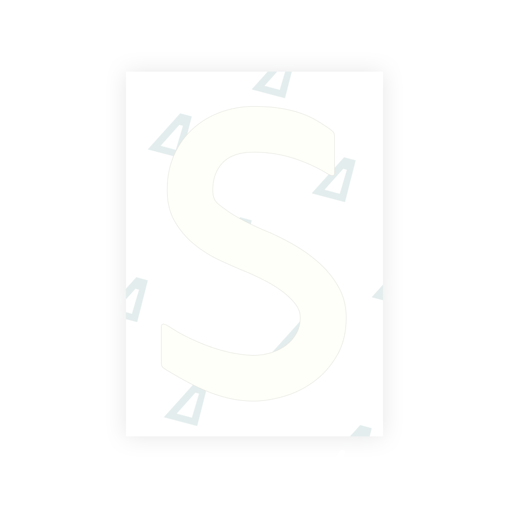 Alite Nanofilm for Netherlands license plates - Symbol "S"