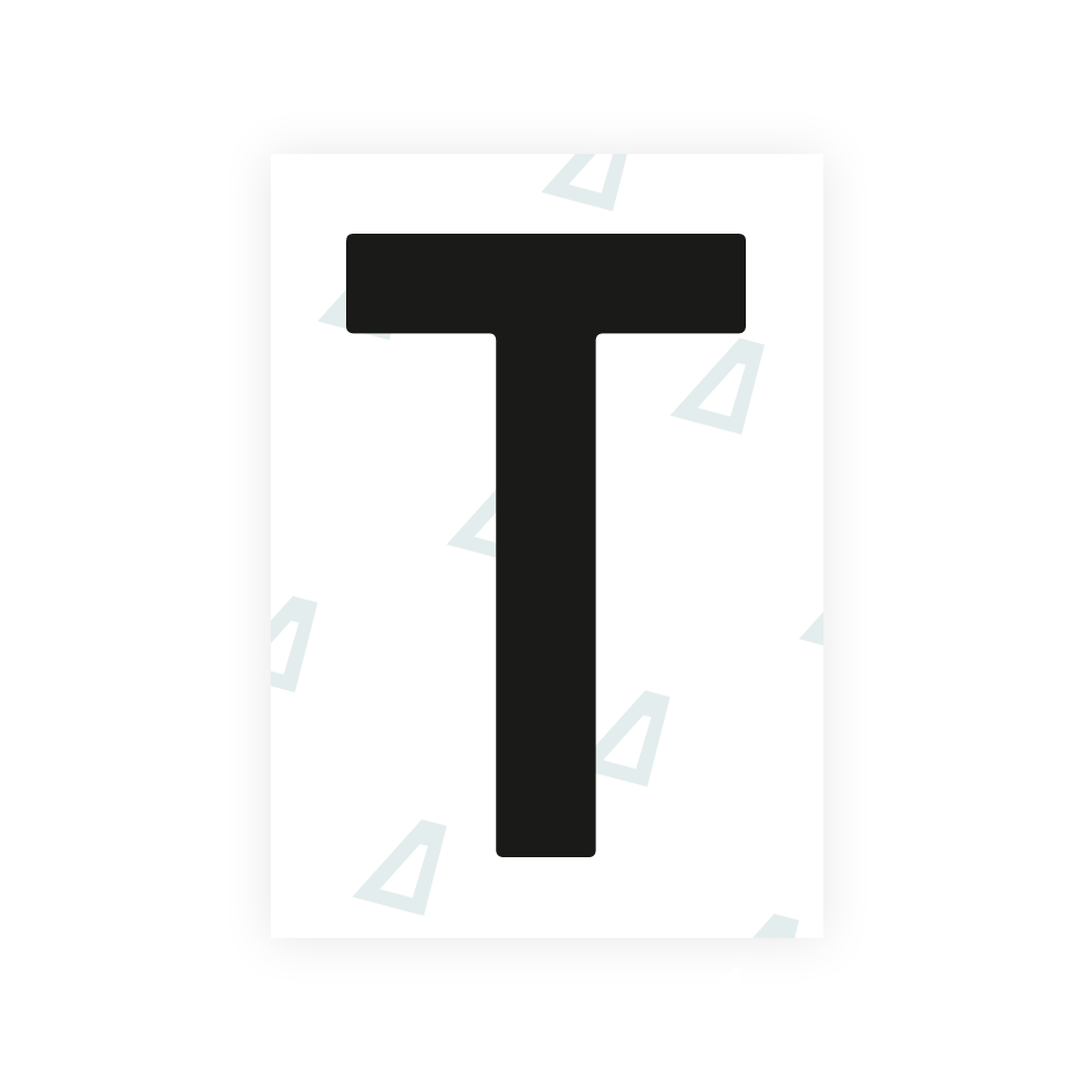 Alite Nanofilm for Netherlands license plates - Symbol "T"