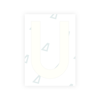 Alite Nanofilm for Netherlands license plates - Symbol "U"