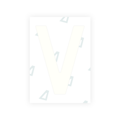 Alite Nanofilm for Netherlands license plates - Symbol "V"