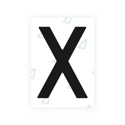 Alite Nanofilm for Netherlands license plates - Symbol "X"