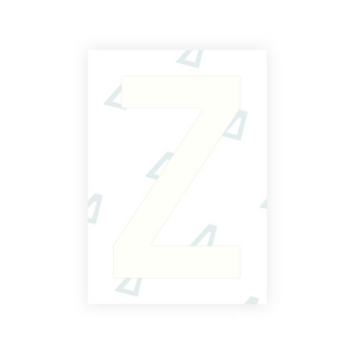オランダのナンバープレート用 Alite ナノフィルム - シンボル「Z」