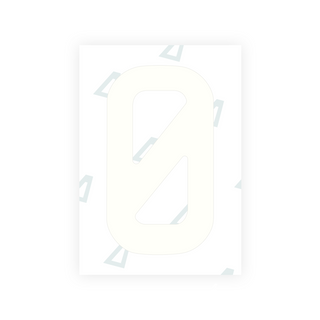 Alite Nanofilm for New Zealand license plates - Symbol "0"