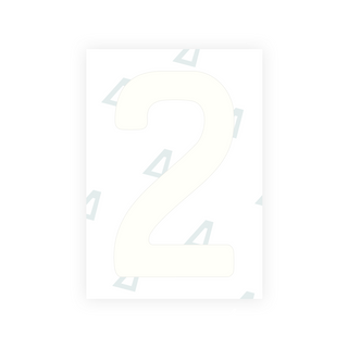 Alite Nanofilm for New Zealand license plates - Symbol "2"
