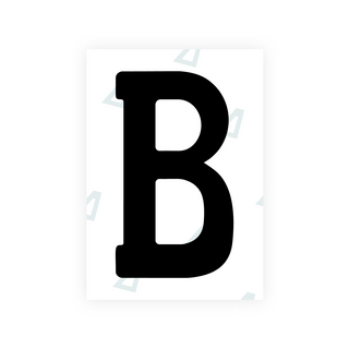 Alite Nanofilm for New Zealand license plates - Symbol "B"