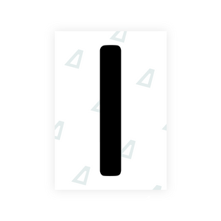 Alite Nanofilm for New Zealand license plates - Symbol "I"