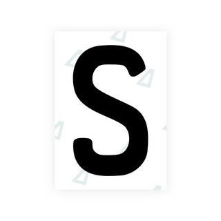 Alite Nanofilm for New Zealand license plates - Symbol "S"