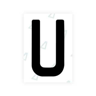 Alite Nanofilm for New Zealand license plates - Symbol "U"