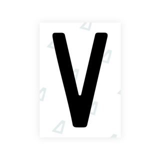 Alite Nanofilm for New Zealand license plates - Symbol "V"