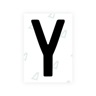 Alite Nanofilm for New Zealand license plates - Symbol "Y"