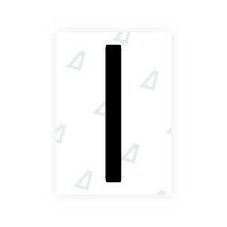 Alite Nanofilm pour plaques d'immatriculation américaines (New Hampshire) - Symbole « 1 »