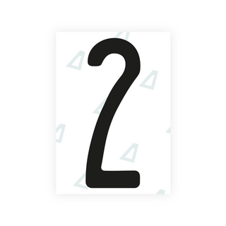 Alite Nanofilm for Nigeria license plates - Symbol "2"