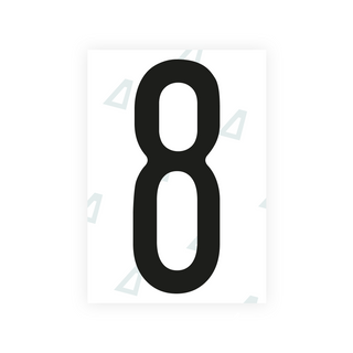 Alite Nanofilm for Nigeria license plates - Symbol "8"