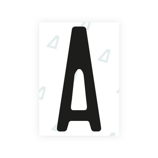 Alite Nanofilm for Nigeria license plates - Symbol "A"