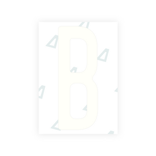 Alite Nanofilm for Nigeria license plates - Symbol "B"