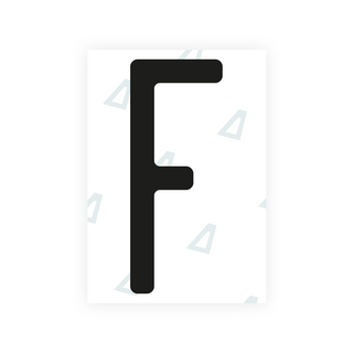 Alite Nanofilm for Nigeria license plates - Symbol "F"