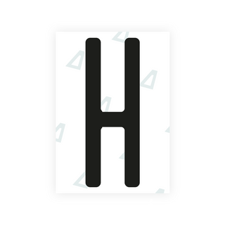 Alite Nanofilm for Nigeria license plates - Symbol "H"