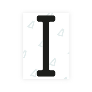 Alite Nanofilm for Nigeria license plates - Symbol "I"