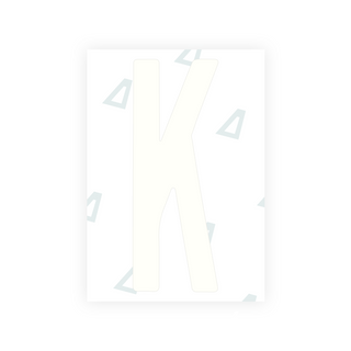 Alite Nanofilm for Nigeria license plates - Symbol "K"