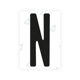 Alite Nanofilm for Nigeria license plates - Symbol "N"