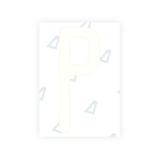 ナイジェリアのナンバープレート用 Alite Nanofilm - シンボル "P"
