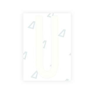 Alite Nanofilm for Nigeria license plates - Symbol "U"
