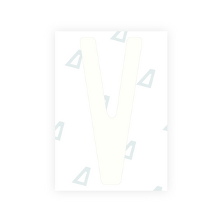 Alite Nanofilm for Nigeria license plates - Symbol "V"