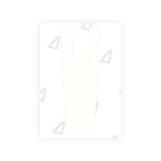Alite Nanofilm für nigerianische Nummernschilder - Symbol "W"