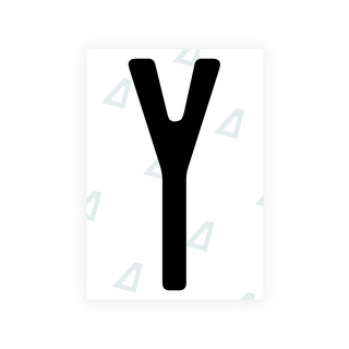 Alite Nanofilm for Nigeria license plates - Symbol "Y"