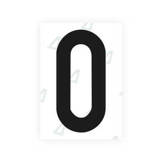 Alite Nanofilm for US (North Dakota) license plates - Symbol "0"