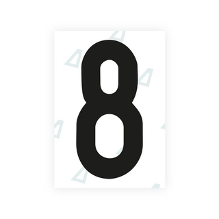 Alite Nanofilm for US (North Dakota) license plates - Symbol "8"