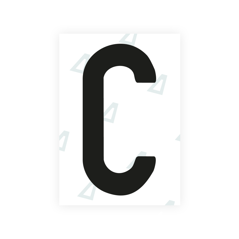 Alite Nanofilm for US (North Dakota) license plates - Symbol "C"