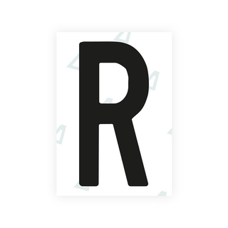 Alite Nanofilm for US (North Dakota) license plates - Symbol "R"