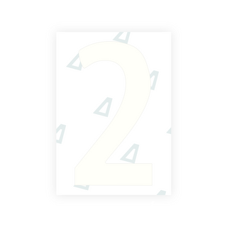 Alite Nanofilm for Norway license plates - Symbol "2"