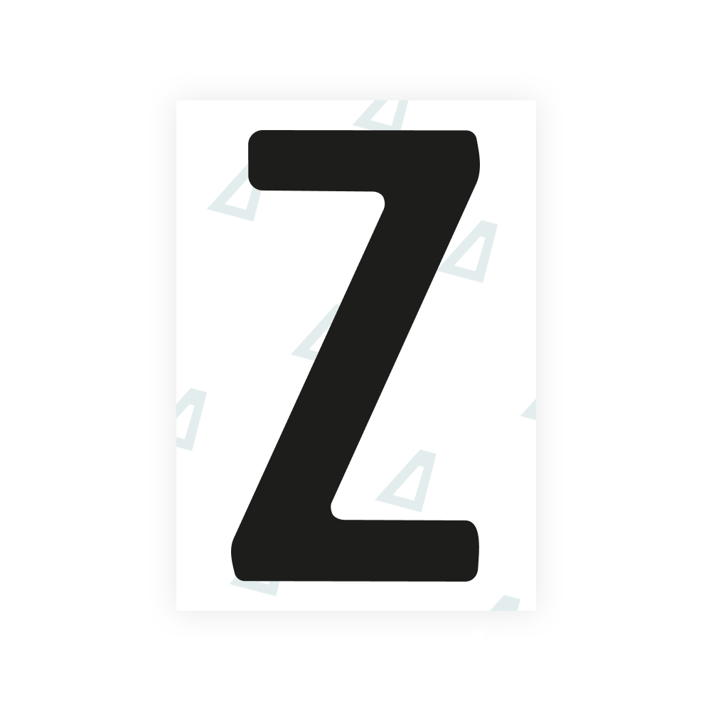 Nanopelícula Alite para matrículas de AUS (Nueva Gales del Sur) - Símbolo "Z"