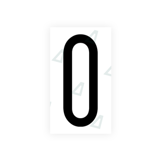 Alite Nanofilm for US (Wisconsin) license plates - Symbol "O" - Alite
