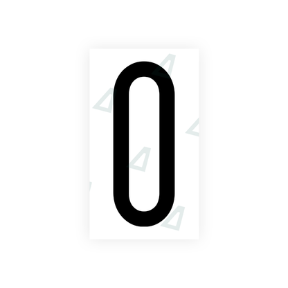 Alite Nanofilm for US (Wisconsin) license plates - Symbol "O" - Alite