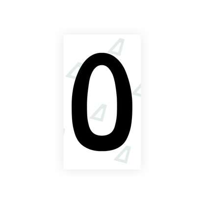 Alite Nanofilm for Uzbekistan number plates - Symbol "O" - Alite