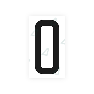 Alite Nanofilm for US (Quebec) license plates - Symbol "O" - Alite