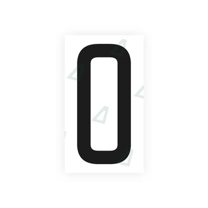 Alite Nanofilm for US (Quebec) license plates - Symbol "O" - Alite