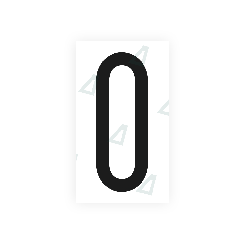 Alite Nanofilm for US (Pennsylvania) license plates - Symbol "O" - Alite
