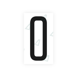 Alite Nanofilm for US (Illinois 2006 - Square) license plates - Symbol "O" - Alite