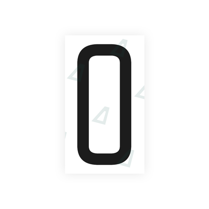 Alite Nanofilm for US (Massachusetts) license plates - Symbol "O" - Alite