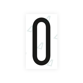 Alite Nanofilm for US (Ohio 2013) license plates - Symbol "O" - Alite