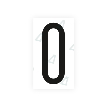 Alite Nanofilm for US (Ohio 2013) license plates - Symbol "O" - Alite