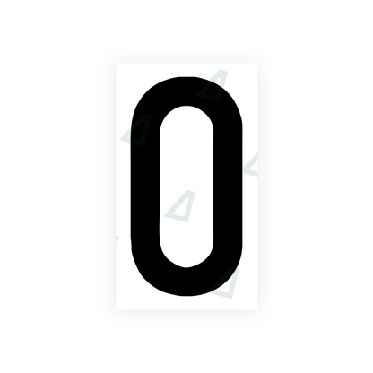 Alite Nanofilm for front Switzerland license plates - Symbol "O" - Alite