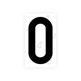 Alite Nanofilm for India license plates - Symbol "O" - Alite